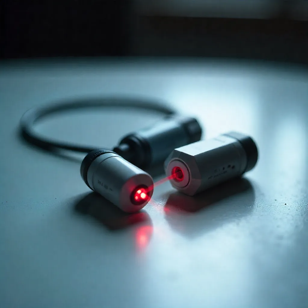 Detalle de puntero láser