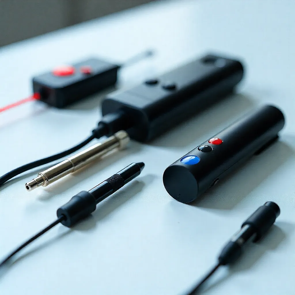 Puntero láser ergonómico